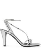 Isabel Marant Strappy Heeled Sandals - Silver