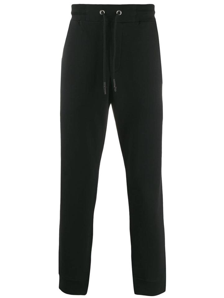 Mcq Alexander Mcqueen Drawstring Waist Track Pants - Black