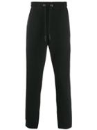 Mcq Alexander Mcqueen Drawstring Waist Track Pants - Black
