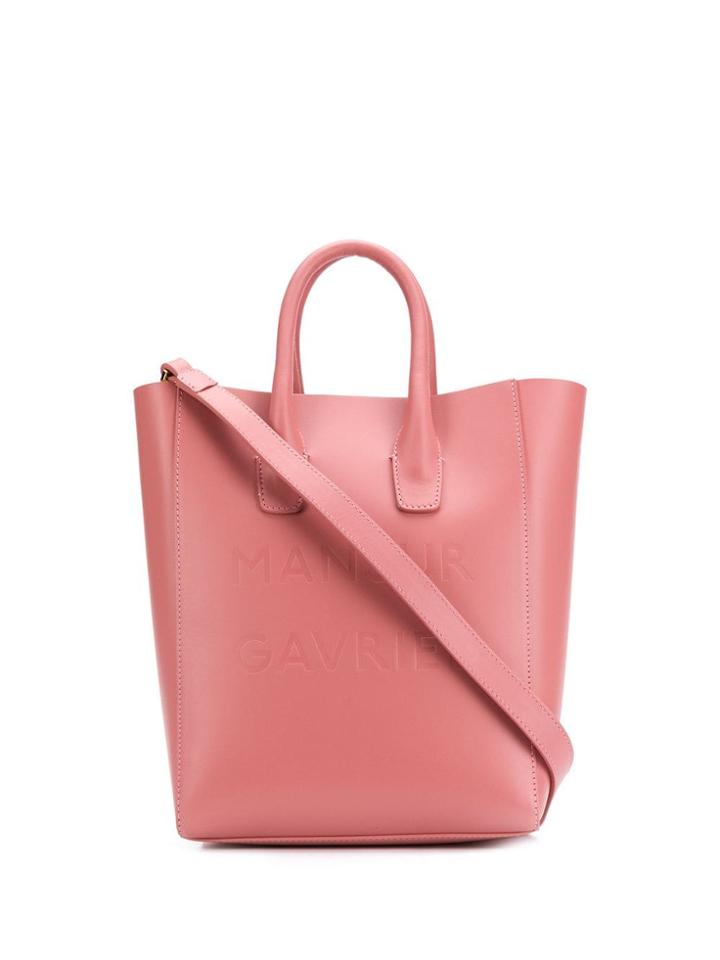 Mansur Gavriel Top Handle Tote Bag - Blsh Pink