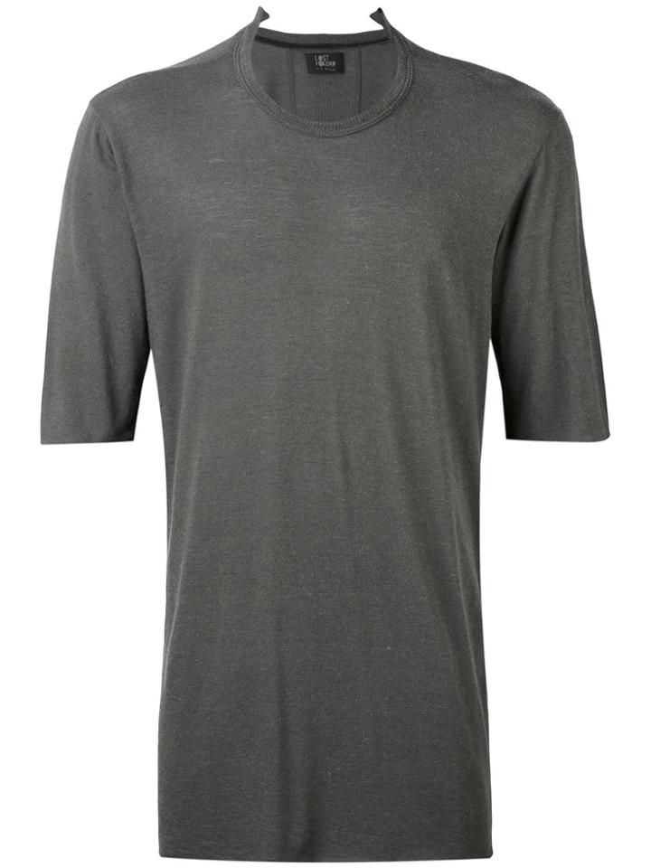 Lost & Found Ria Dunn Plain T-shirt - Grey