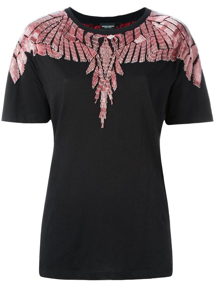 Marcelo Burlon County Of Milan Sofia T-shirt, Women's, Size: Xxs, Black, Cotton