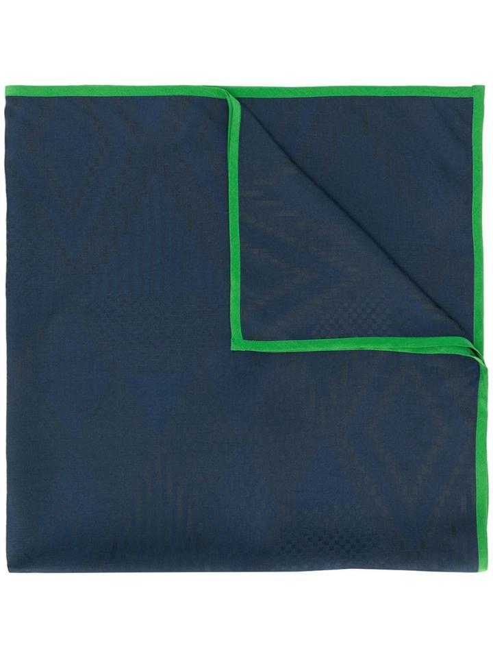 Indress Jacquard Print Scarf - Blue