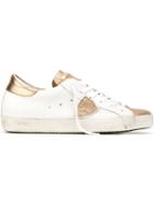 Philippe Model Logo Patch Sneakers, Women's, Size: 39, White, Leather/rubber