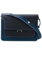 Marni Trunk Shoulder Bag - Blue
