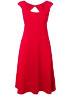 Aspesi Classic Fit-and-flare Midi Dress - Red