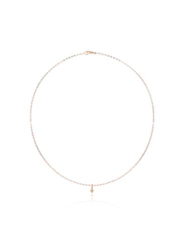 Tara Hirshberg Mini Diamond Necklace - Metallic