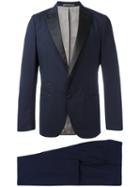 Eleventy Two Piece Dinner Suit, Men's, Size: 54, Blue, Wool/cupro