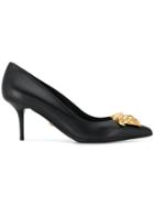 Versace 3d Medusa Pumps - Black