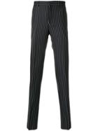 Givenchy Broken Stripe Tailored Trousers - Black