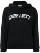 Carhartt Logo Hoodie, Women's, Size: Medium, Black, Cotton