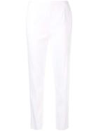Paule Ka High-waist Tailored Trousers - White