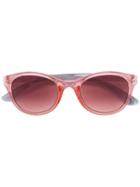 Stella Mccartney Kids Bicolour Square Sunglasses, Girl's, Pink/purple