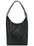 Alexander Wang Chain Embellished Shoulder Bag - Black
