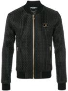 Dolce & Gabbana Quilted Bomber Jacket - Black