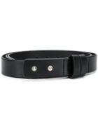 Neil Barrett Classic Adjustable Belt - Black