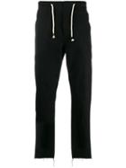 The Silted Company Drawstring Wide-leg Trousers - Black