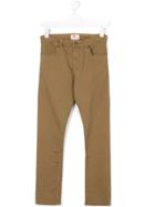 American Outfitters Kids Straight Leg Trousers - Brown