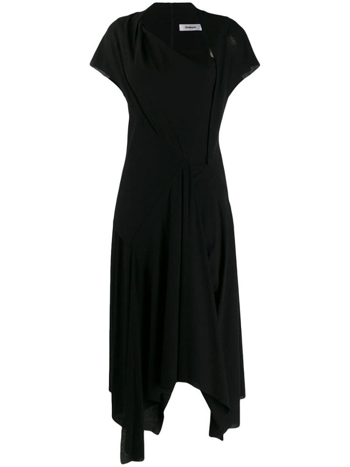 Chalayan Casual Day Dress - Black