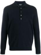 N.peal 007 5 Button Polo Shirt - Blue