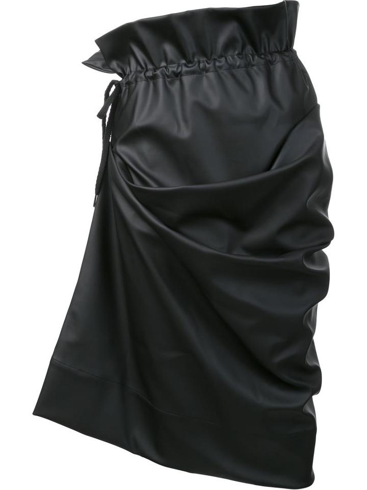 Andreas Kronthaler For Vivienne Westwood Boot Skirt, Women's, Size: 10, Black, Polyester/polyurethane