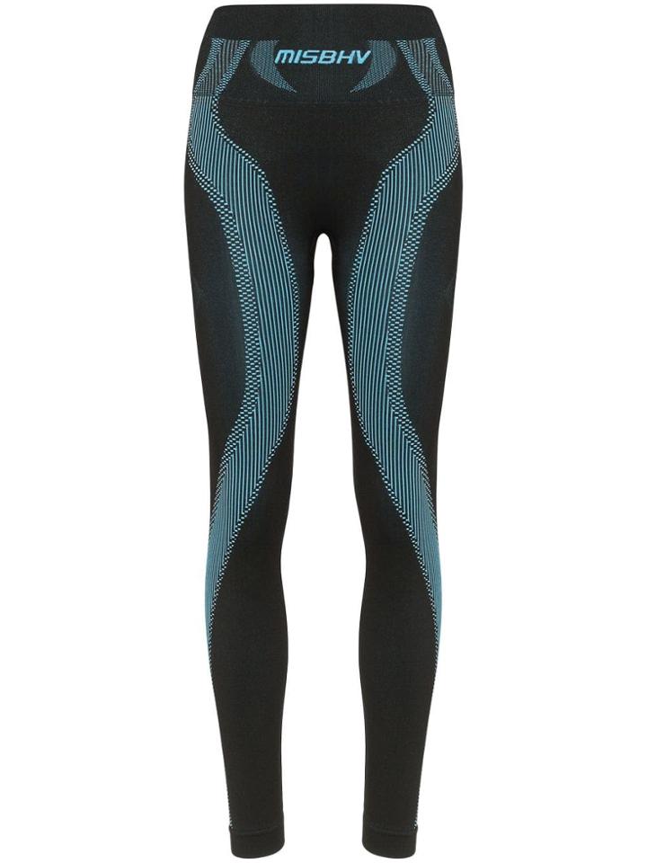 Misbhv Knit Sports Leggings - Black