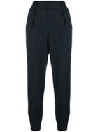 Lorena Antoniazzi Cropped Tapered Trousers - Black