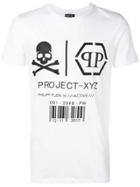 Philipp Plein Xyz Skull And Tiger T-shirt - White