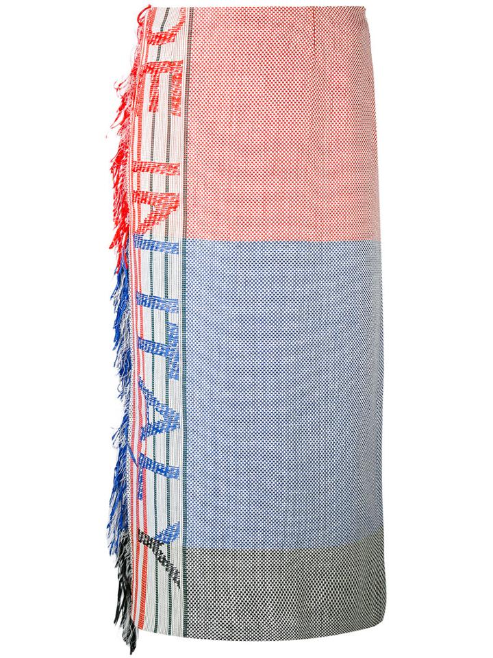 Ports 1961 - 'italy' Pencil Skirt - Women - Linen/flax/viscose - 42, Linen/flax/viscose