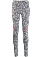 Adidas By Stella Mcmartney All-over Leggings - Grey