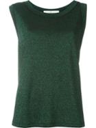 Golden Goose Deluxe Brand 'skyler' Lurex Top, Women's, Size: Large, Green, Viscose/polyester/polyamide/spandex/elastane
