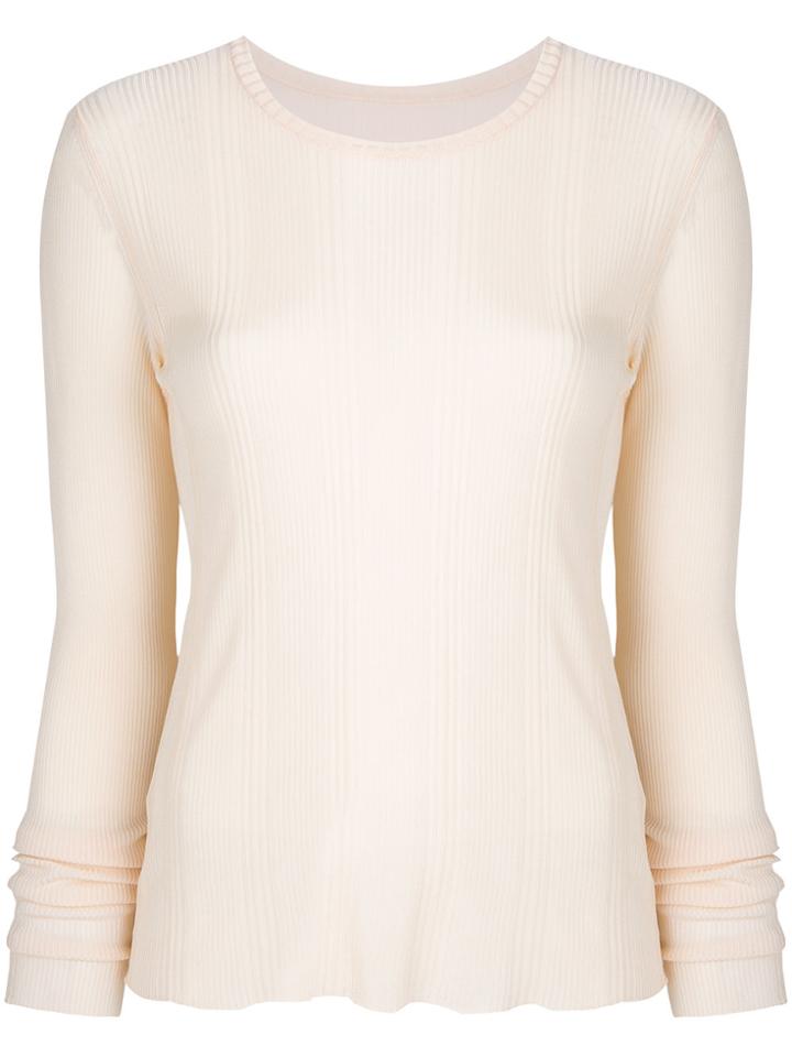 Maison Margiela Long-sleeve Sweater - Nude & Neutrals
