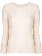 Maison Margiela Long-sleeve Sweater - Nude & Neutrals