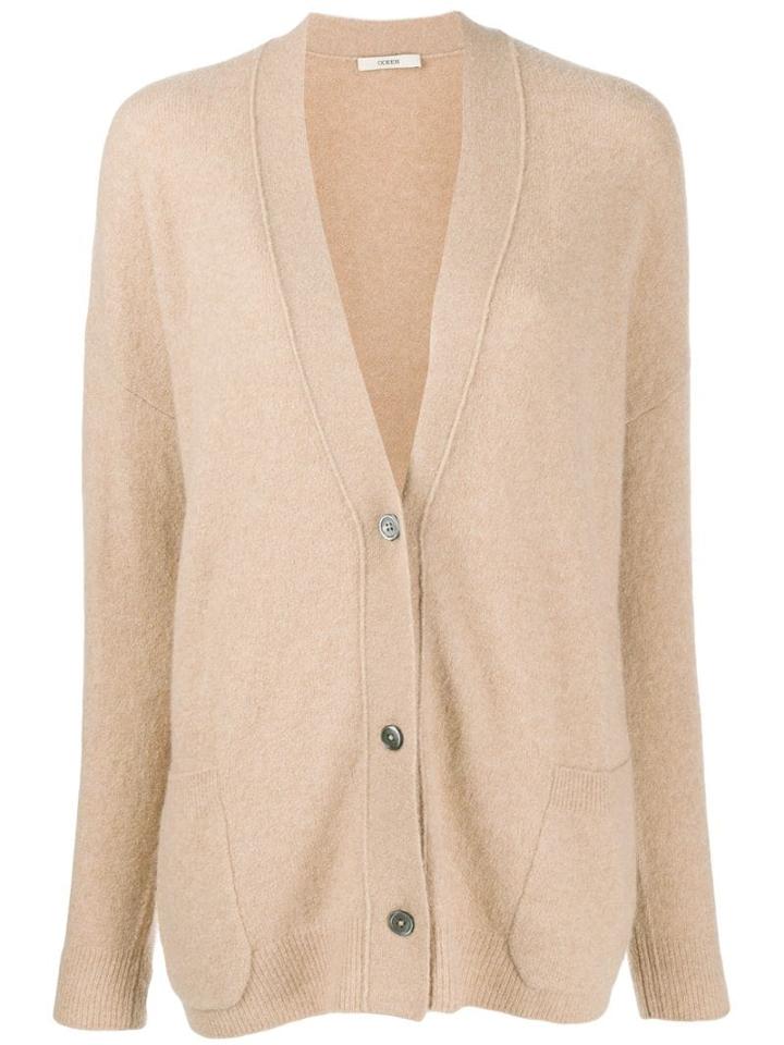 Odeeh Long Sleeve Cardigan - Neutrals