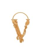 Versace V-shape Clip-on Ear Cuff - Gold