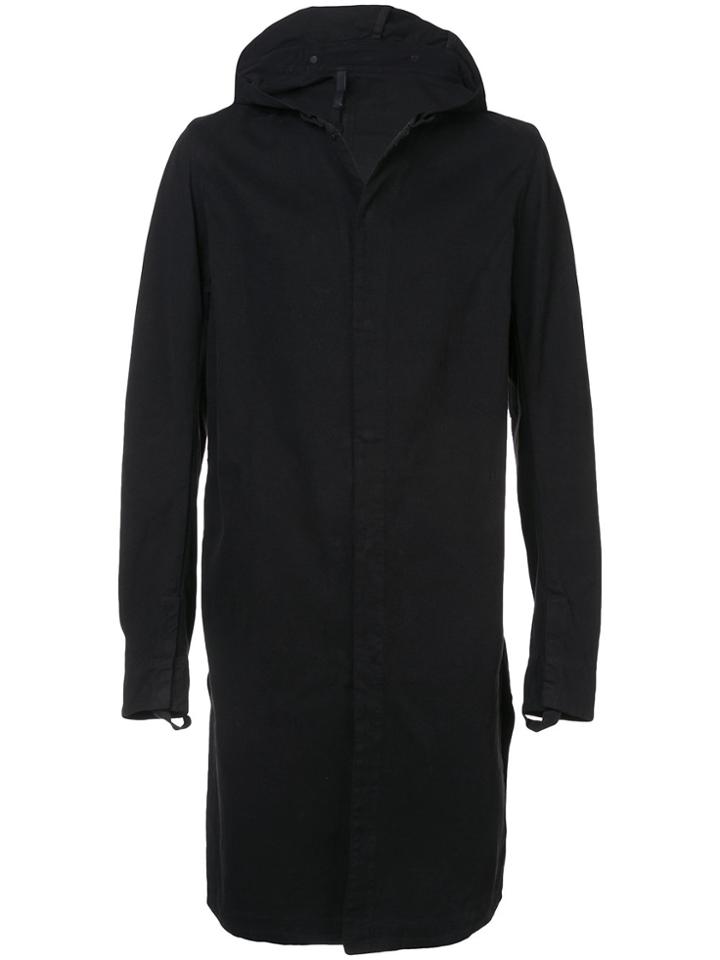 11 By Boris Bidjan Saberi Long Sleeved Hooded Jacket - Black