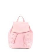 Céline Pre-owned Logo Embossed Backpack - Pink