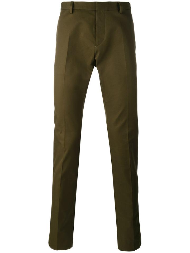 Dsquared2 - Slim-fit Chino Trousers - Men - Cotton - 46, Green, Cotton