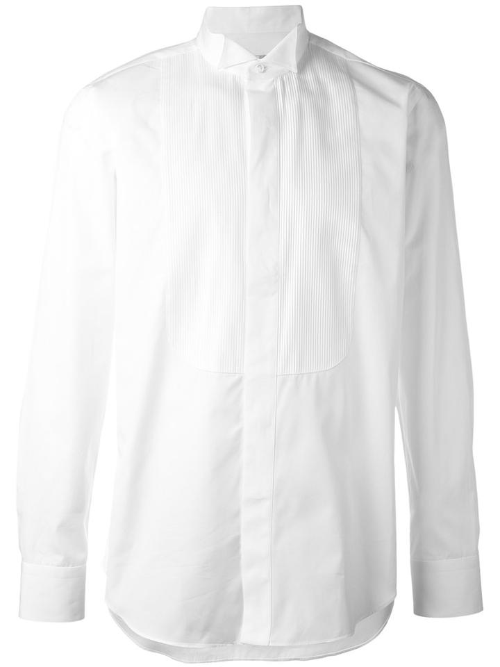 Alessandro Gherardi - Bib Shirt - Men - Cotton - 43, White, Cotton