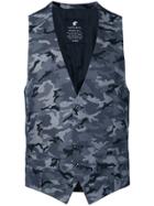 Loveless Camouflage Waistcoat - Black