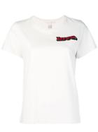 Marc Jacobs Crystal-embellished Love T-shirt - 197 Ivoryred