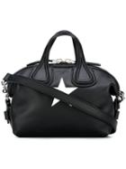 Givenchy Micro Nightingale Tote, Women's, Black, Calf Leather