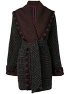 Etro Belted Cardi-coat - Black