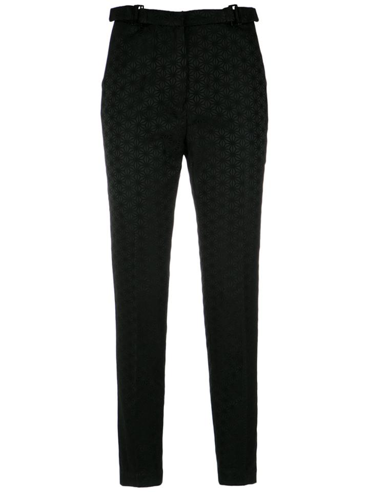 Reinaldo Lourenço Textured Straight Leg Trousers - Unavailable