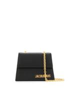 Jacquemus Mini Chain Cross Body Bag - Black