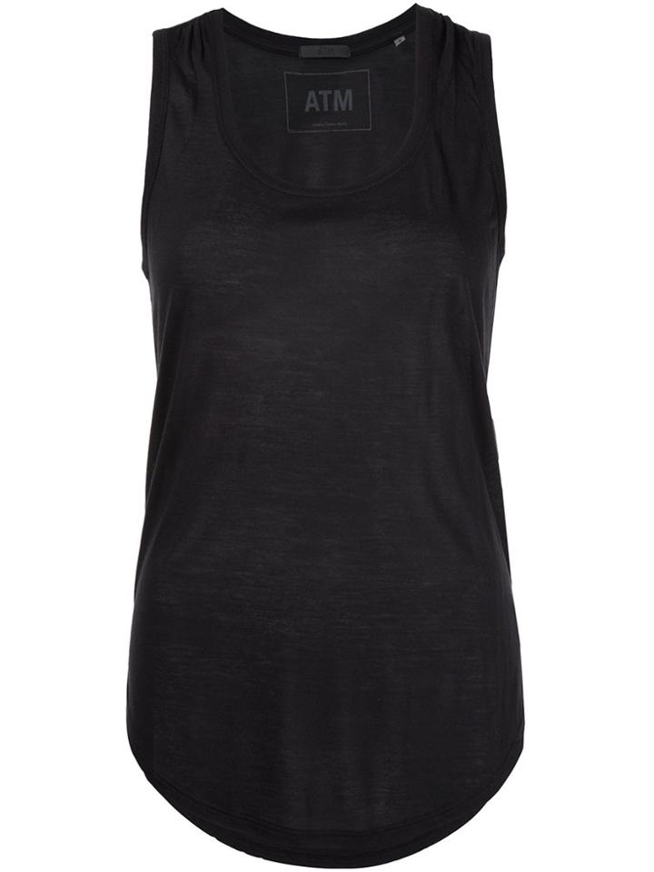 Atm Anthony Thomas Melillo Modal Sweetheart Tank - Black