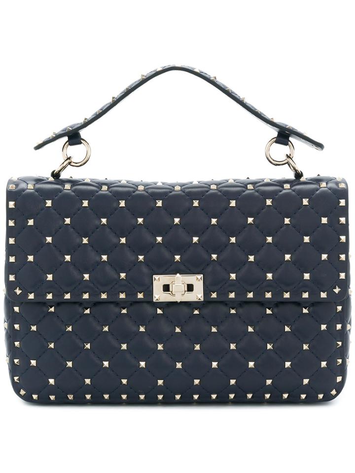 Valentino Valentino Garavani Rockstud Spike Tote - Blue