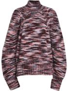 Burberry Cashmere Silk Mouliné Sweater - Multicolour