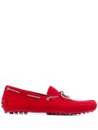 Trussardi Jeans Rope Driving Loafers - Red