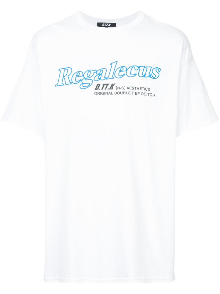 D.tt.k Graphic Print T-shirt - White